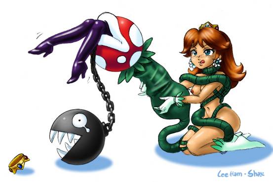 chain chomp+pirang- plant+princess- daisy+princess- peach