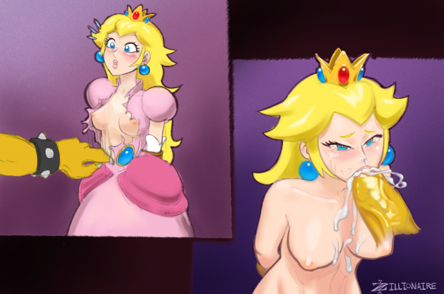 bowser+koopa+princess peach