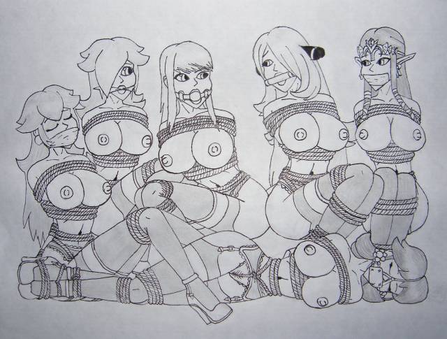 cynthia (pokemon)+princess daisy+princess peach+princess rosalina+princess zelda+samus aran