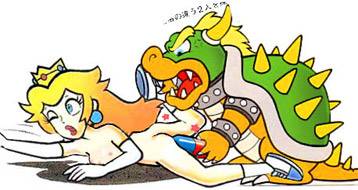 bowser+koopa+princess peach