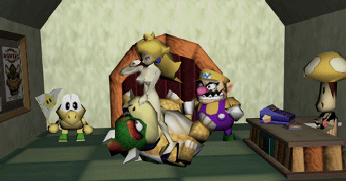 bowser+koopa+princess peach+wario