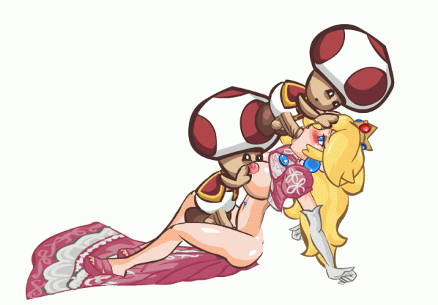 princess peach+toad