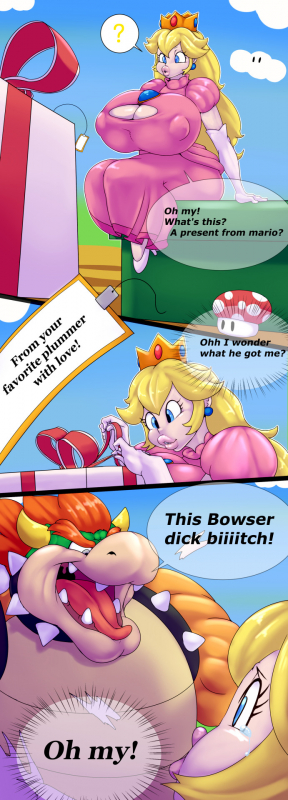 bowser+princess peach