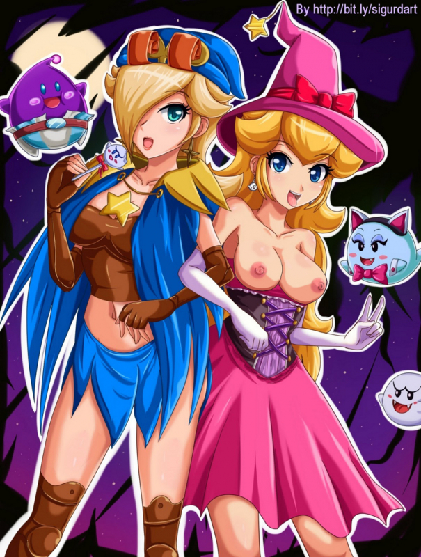 boo (mario)+lahla+lubba+princess peach+princess rosalina