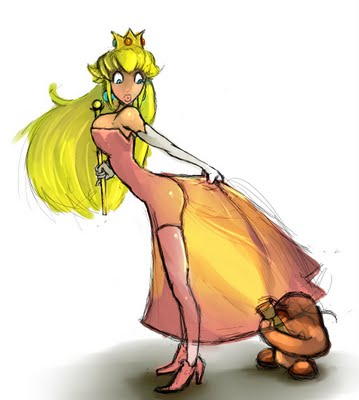 goomba+princess peach