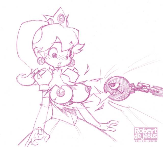 chain chomp+princess peach