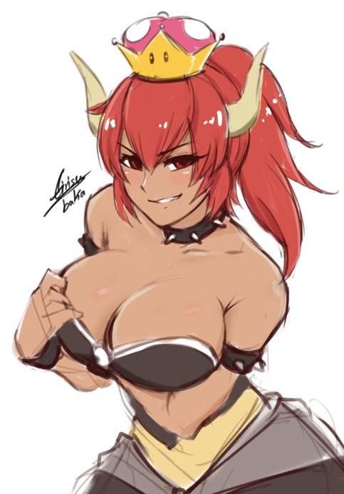 bowser+bowsette