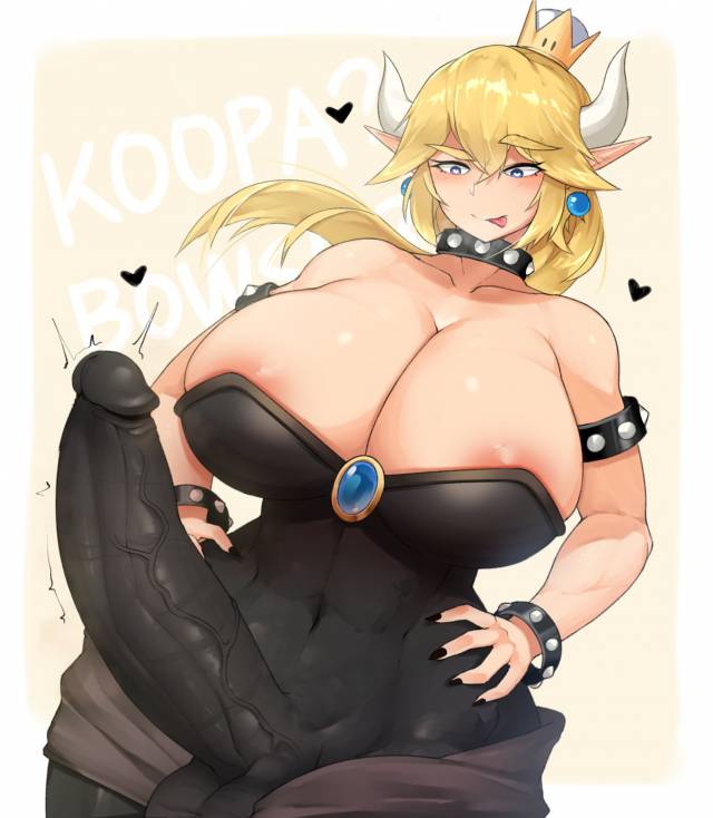 bowsette+princess peach