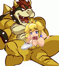 bowser+princess peach